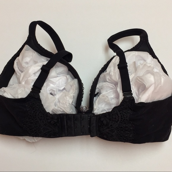 Bra Victoria Secret Black Lace RARE 38DDD - Picture 4 of 8